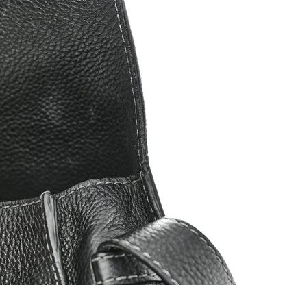 Chloe Calfskin Medium Marcie Round Crossbody Bag Black 13 of 13