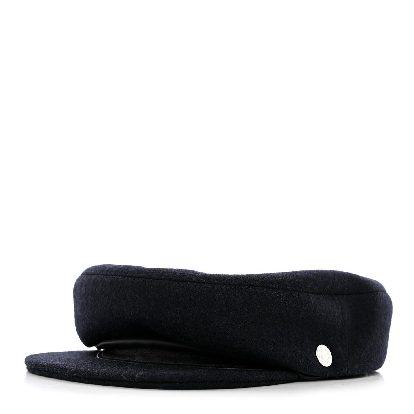 Broadcloth Newton Calfskin Dani Cap 56 Marine Black