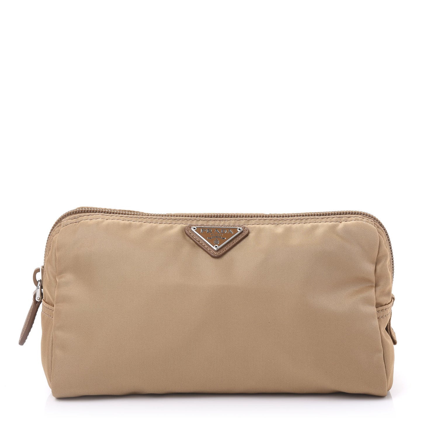 Tessuto Nylon Pouch Beige