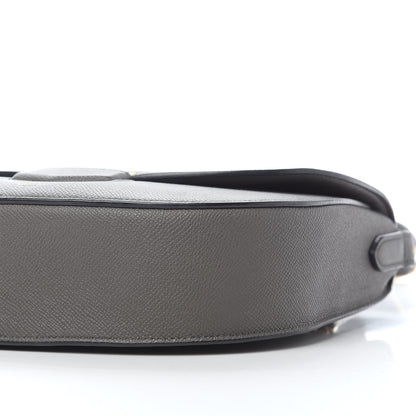 Celine Baby Grained Calfskin Medium Trotteur Grey 9 of 11