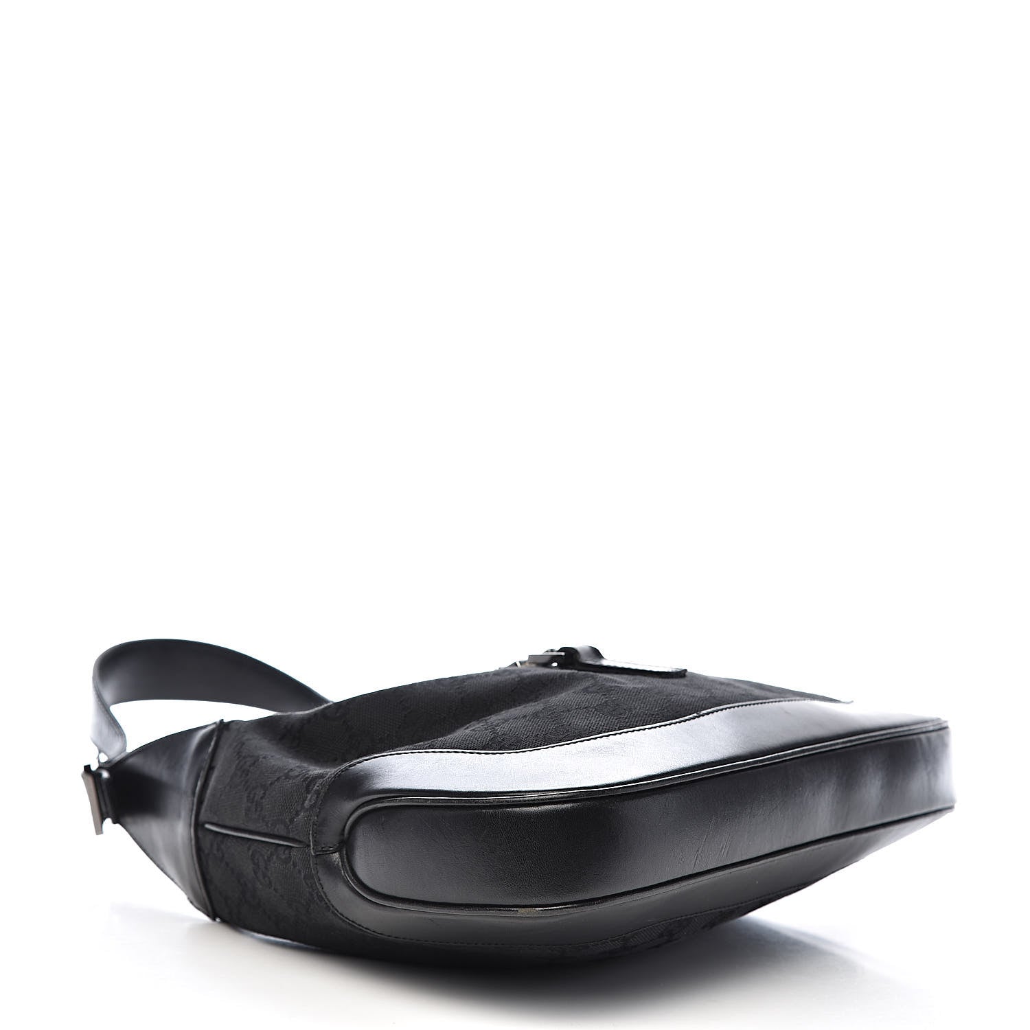 Gucci Monogram Small Jackie O Hobo Black 4 of 11