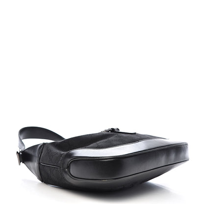 Gucci Monogram Small Jackie O Hobo Black 4 of 11