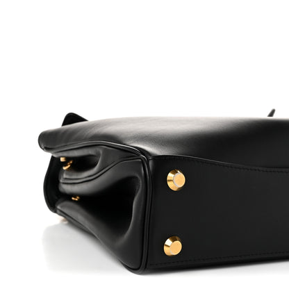 Balenciaga Natural Smooth Calfskin Medium Rodeo Top Handle Handbag Black 9 of 10