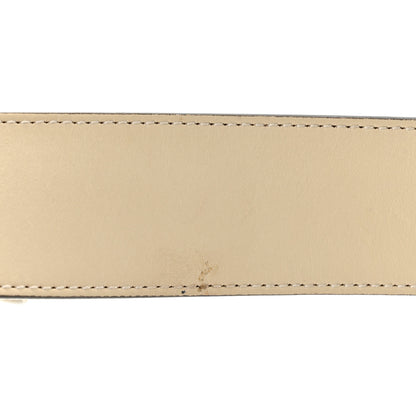 Gucci Calfskin Double G 40mm Belt 90 36 Mystic White 6 of 7
