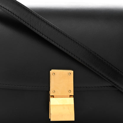 Celine Box Calfskin Small Classic Box Flap Bag Black 9 of 15