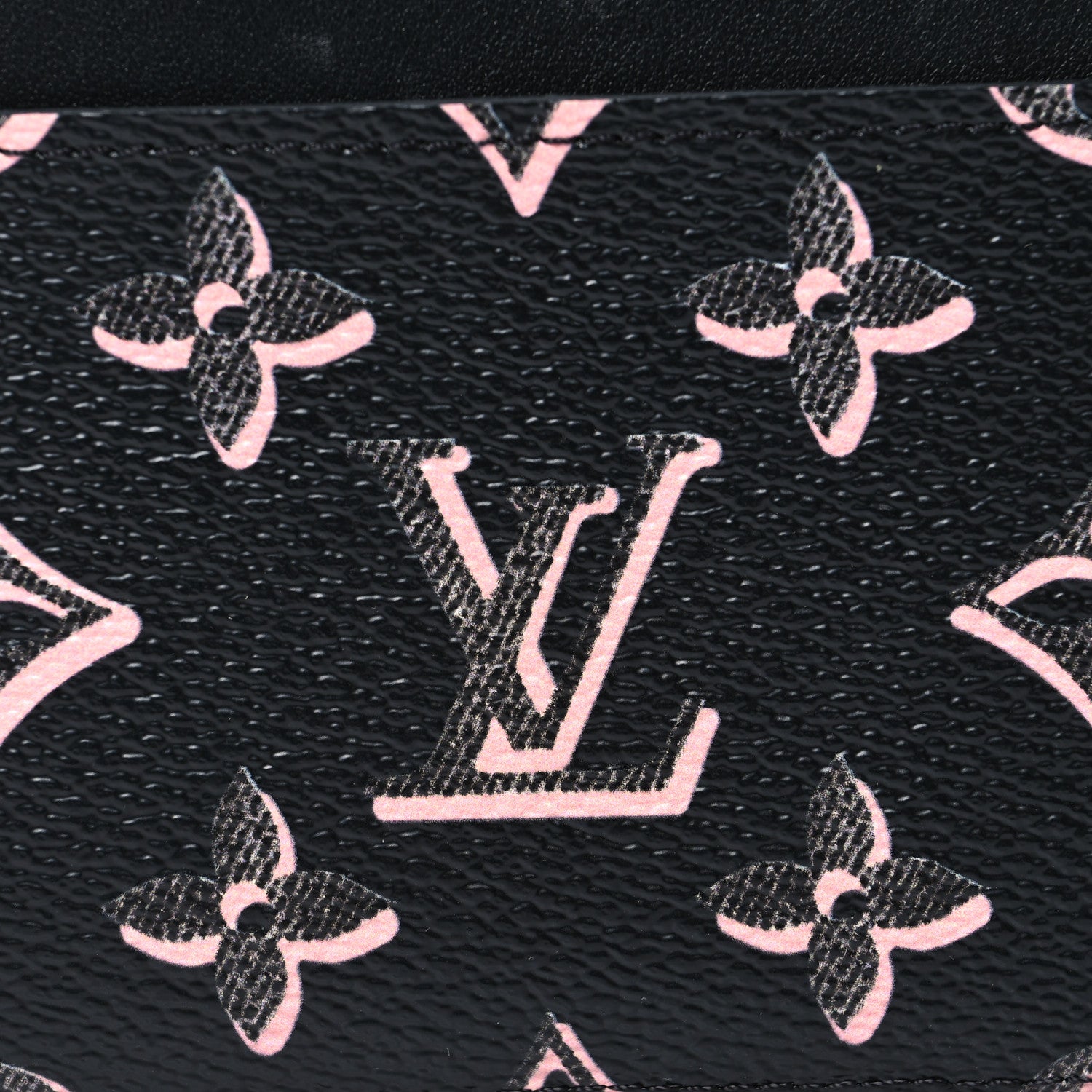 Louis Vuitton Monogram Fall for You LV Side-Up Card Holder Black 7 of 10