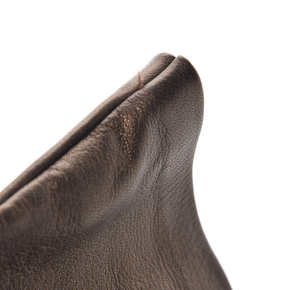 Chanel Metallic Lambskin Long Gloves 7 Brown 6 of 8