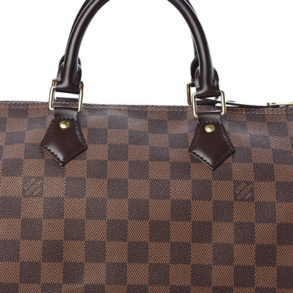 Louis Vuitton Damier Ebene Speedy 30 10 of 10