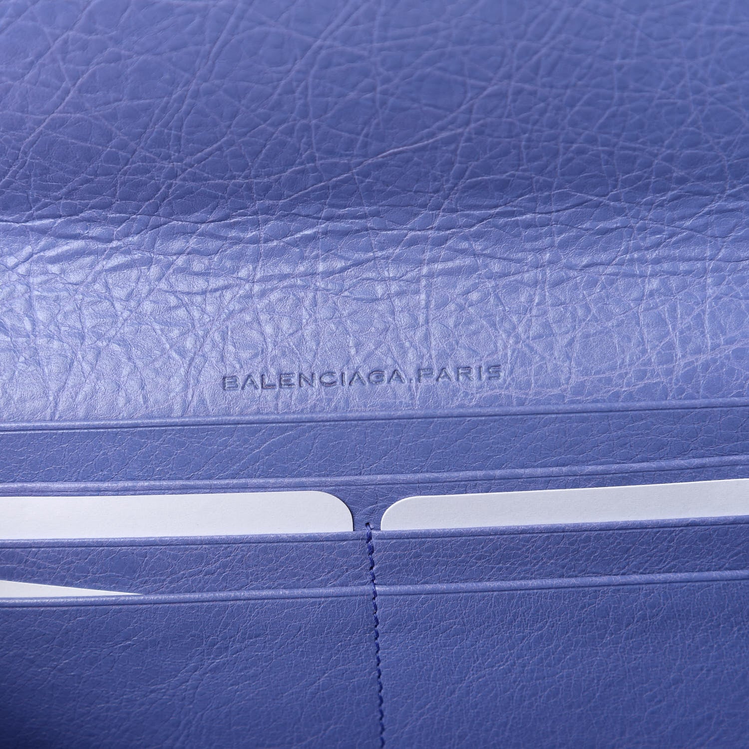 Balenciaga Agneau Classic Hardware Money Wallet Mauve 8 of 9