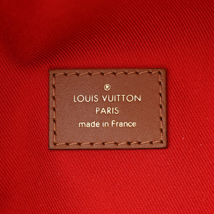 Louis Vuitton Shearling Monogram LV Ski Bumbag Cream Brown 6 of 10