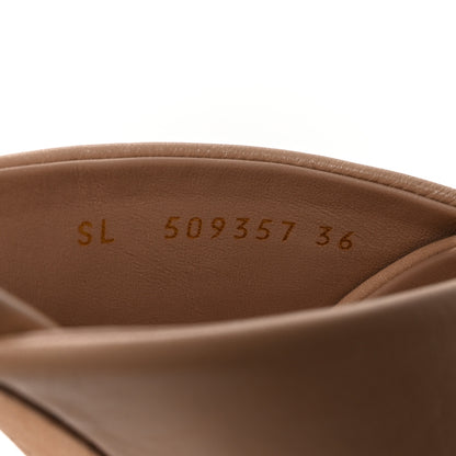 Saint Laurent Calfskin LouLou 70 Mules 36 Nude 9 of 10