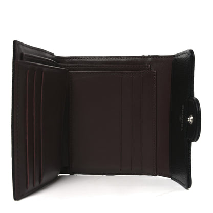 Chanel Caviar Quilted Compact Flap Wallet Black 5 of 9