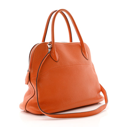 Hermes Taurillon Clemence Bolide 31 Orange Orange 2 of 11