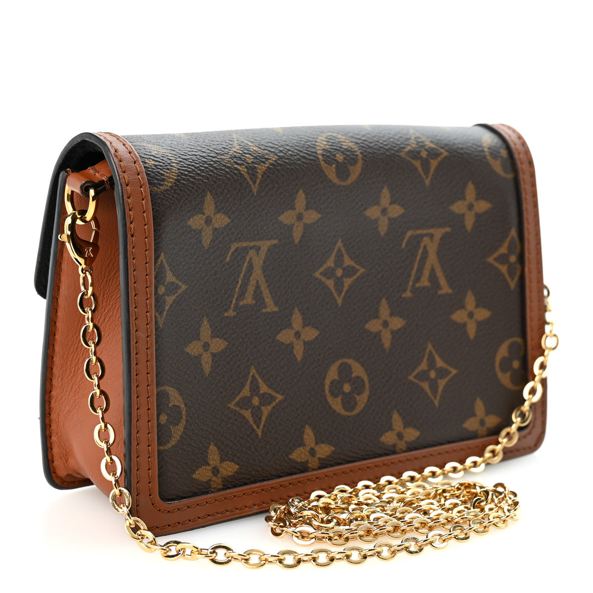 Reverse Monogram Dauphine Chain Wallet