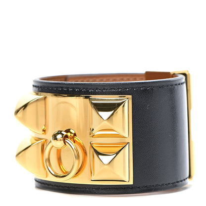 Hermes Box Collier de Chien CDC Bracelet T2 Black 1 of 7