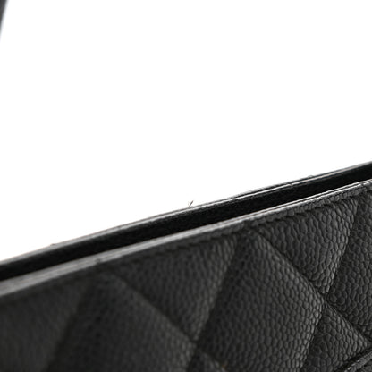 Chanel Caviar Quilted Medallion Tote Black 9 of 9
