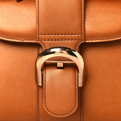 Delvaux Box Calfskin Mini Brillant Satchel Bronze 9 of 11