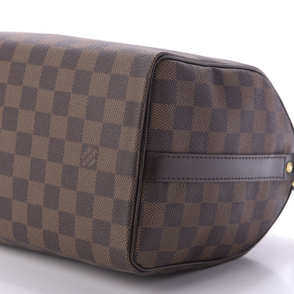 Louis Vuitton Damier Ebene Speedy Bandouliere 25 7 of 9