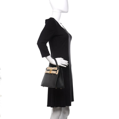 Hermes Epsom Kelly Sellier 25 Black 3 of 27