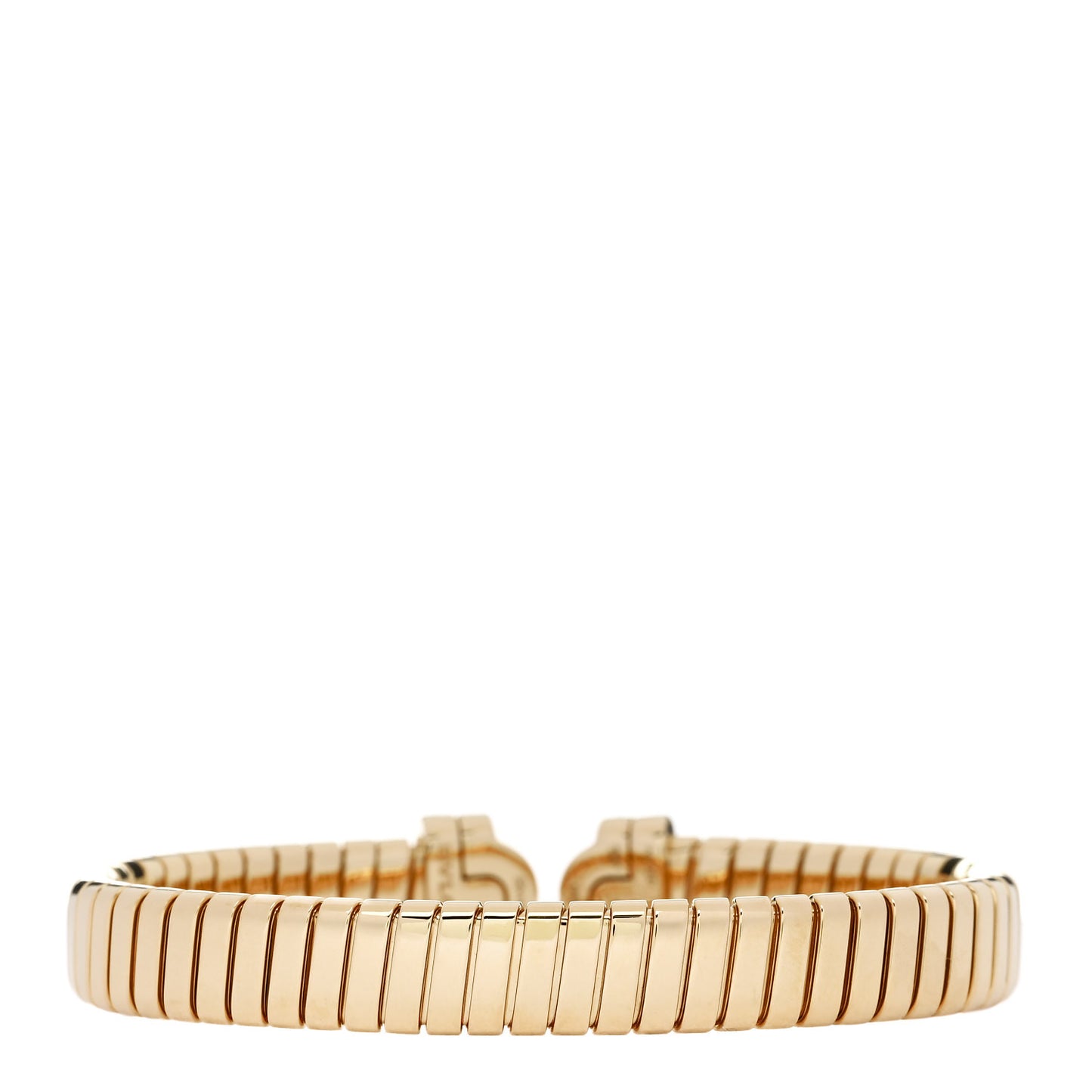 18K Yellow Gold Diamond Tubogas Bracelet