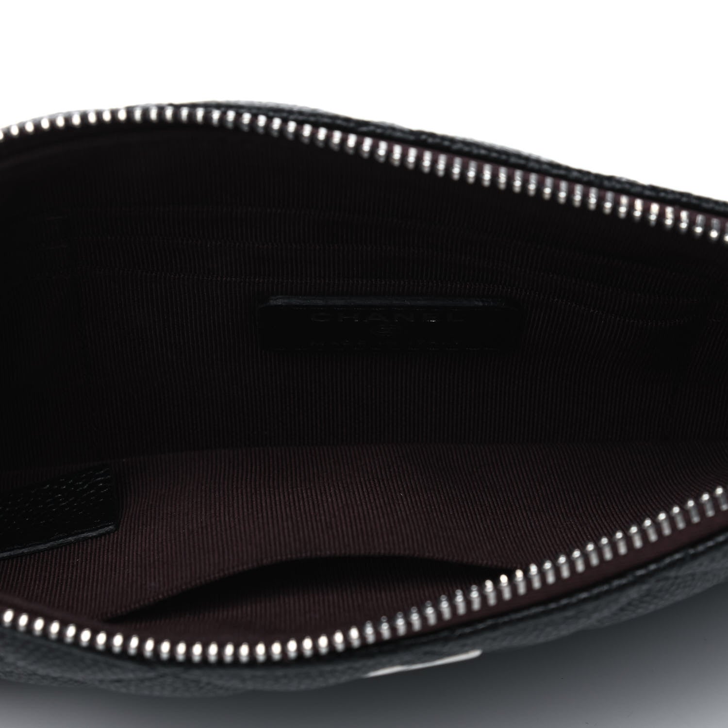 Chanel Caviar Quilted Cosmetic Case Black 4 of 4