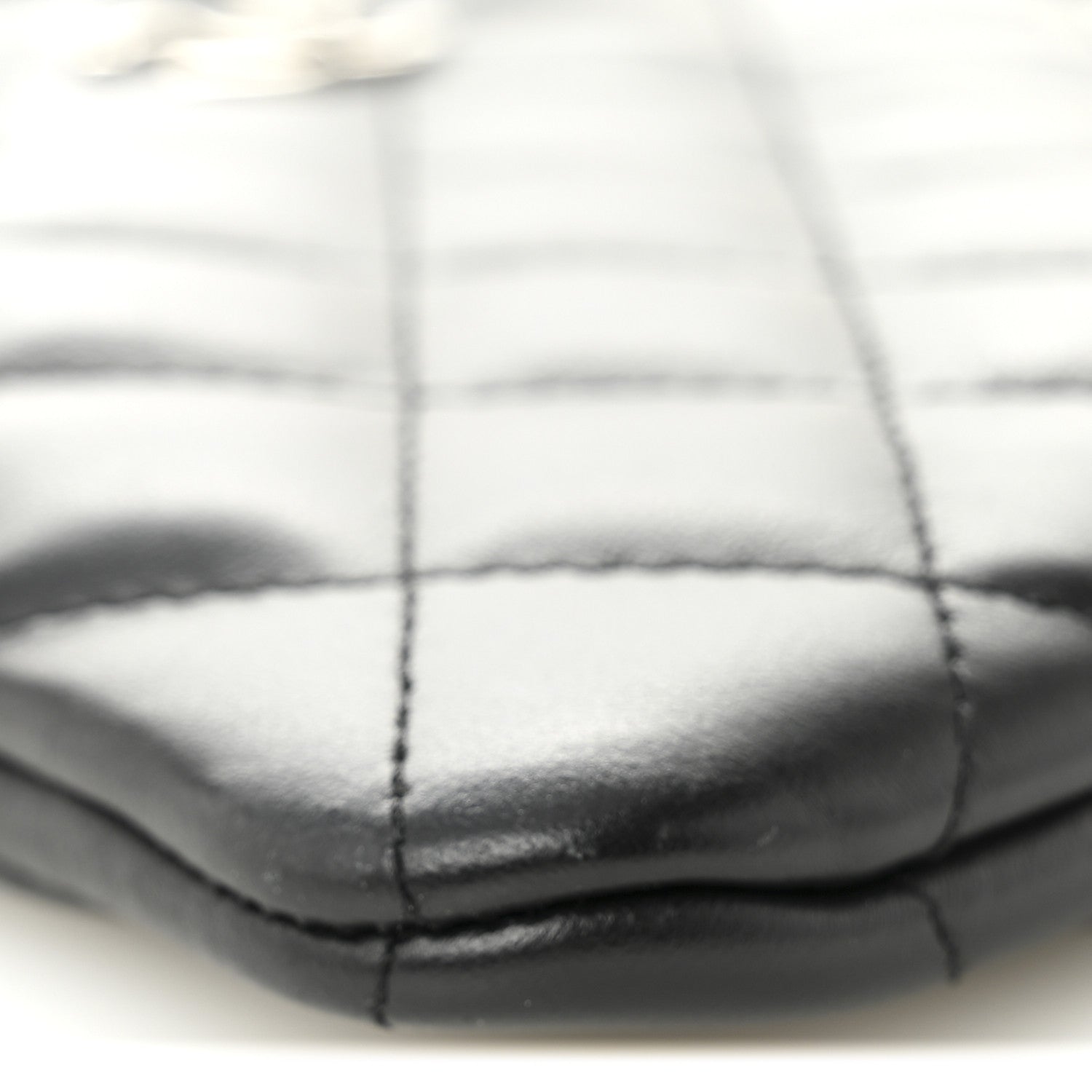 Chanel Lambskin Quilted Crossbody Bag Black 9 of 10