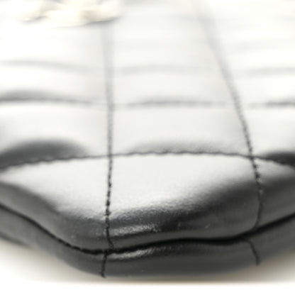 Chanel Lambskin Quilted Crossbody Bag Black 9 of 10