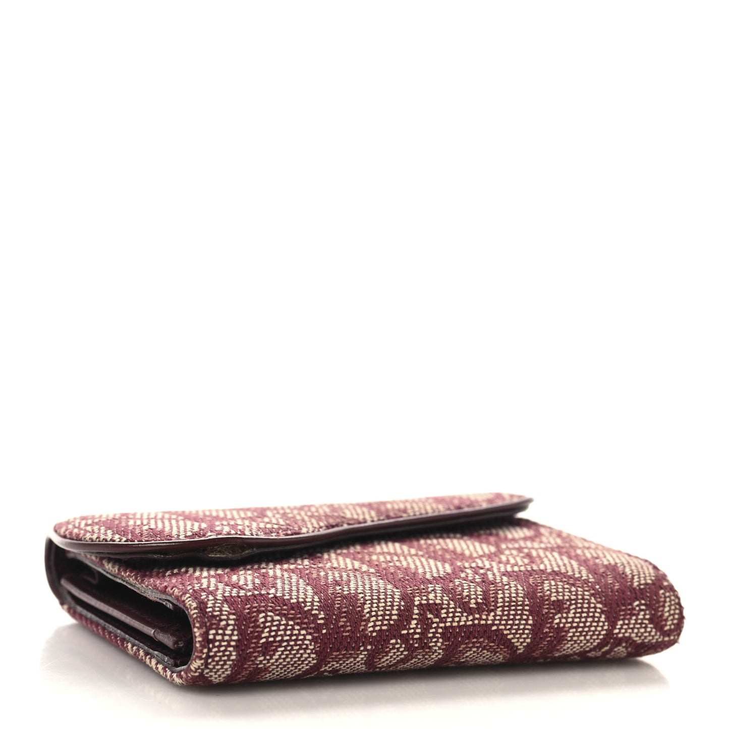 Monogram Compact Saddle Wallet Bordeaux
