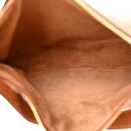 Celine Supple Calfskin Medium Triomphe Heloise Shoulder Bag Tan 5 of 11