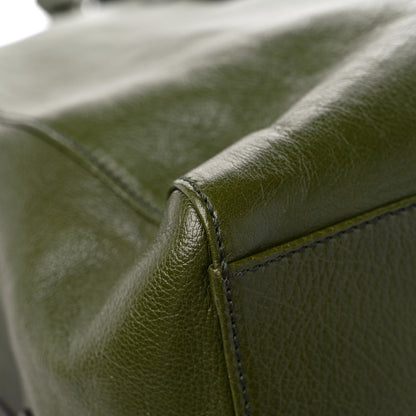 Gucci Calfskin Tonal GG Medium Tote Bag Forrest Green 8 of 14