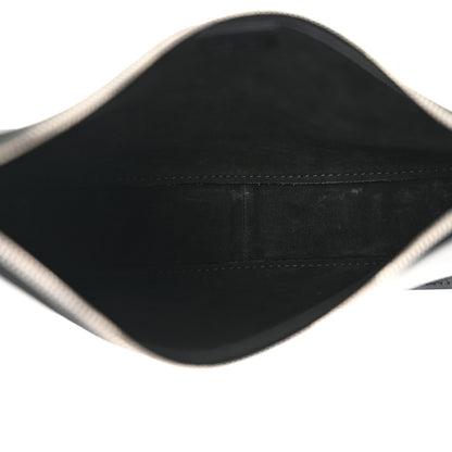 The Row Smooth Calfskin Half Moon Shoulder Bag Black 5 of 14