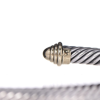David Yurman Sterling Silver 14K Yellow Gold 5mm Cable Classics Bracelet 4 of 4