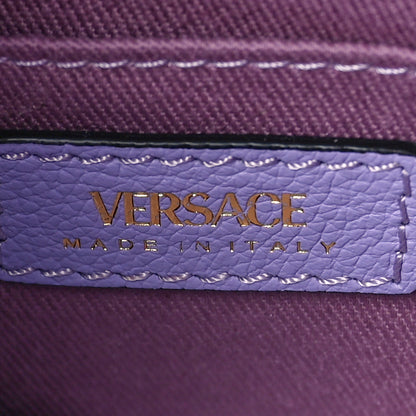 Versace Calfskin La Medusa Small Hobo Crossbody Lilac 6 of 8