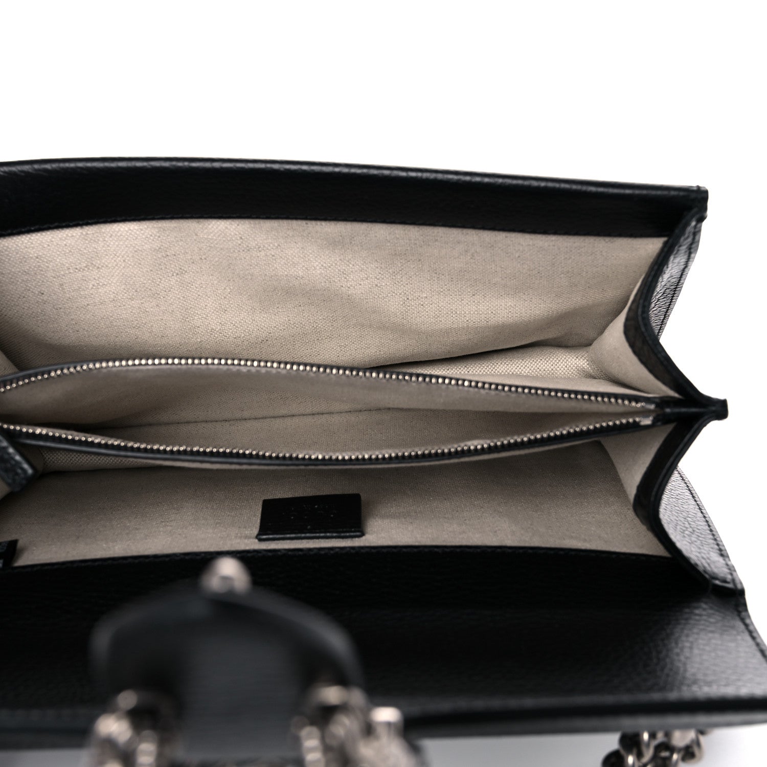 Gucci Pebbled Calfskin Small Dionysus Shoulder Bag Black 5 of 14