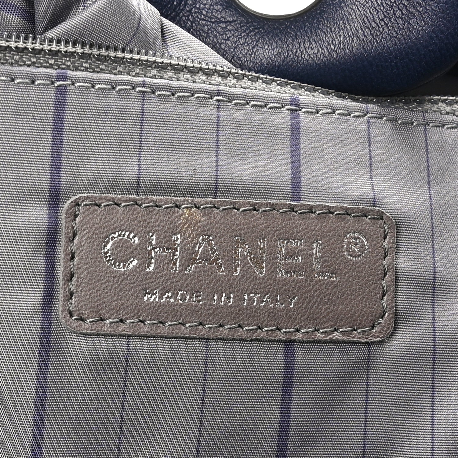 Chanel Lambskin Quilted Soft Squares Origami Accordion Flap Navy 6 of 10