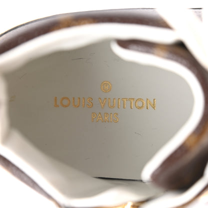 Louis Vuitton Patent Monogram Stellar Sneaker Boots 38 Gold 8 of 9