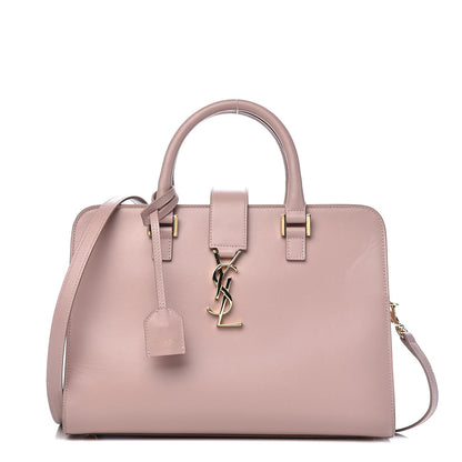 Saint Laurent Calfskin Small Monogram Cabas Pink 1 of 10