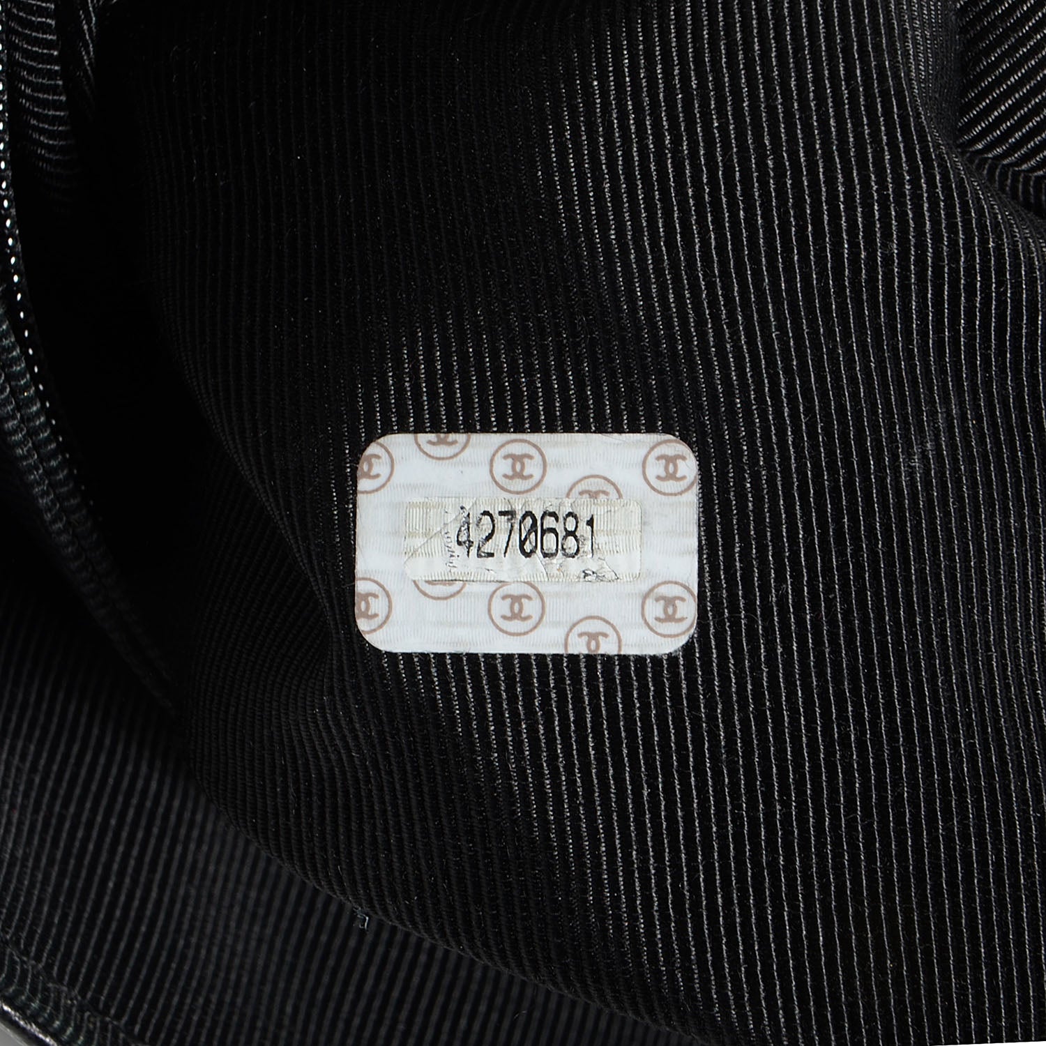 Chanel Caviar CC Backpack Black 7 of 8