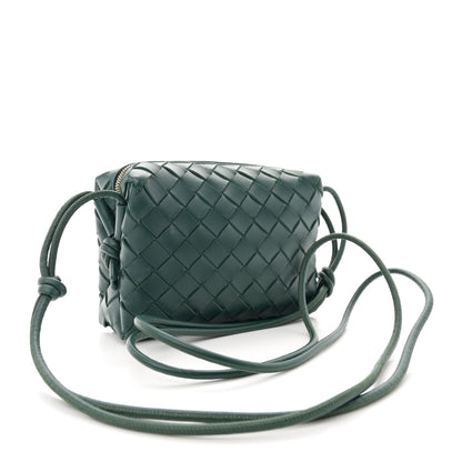 Bottega Veneta Nappa Intrecciato Mini Loop Camera Bag Raintree 3 of 9