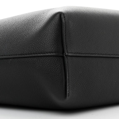 Celine Grained Calfskin Triomphe Mini Cabas Anais Black 9 of 11