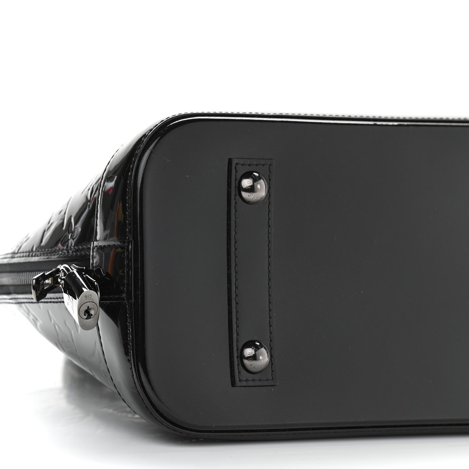 Louis Vuitton Vernis Alma PM Noir Magnetique 8 of 10