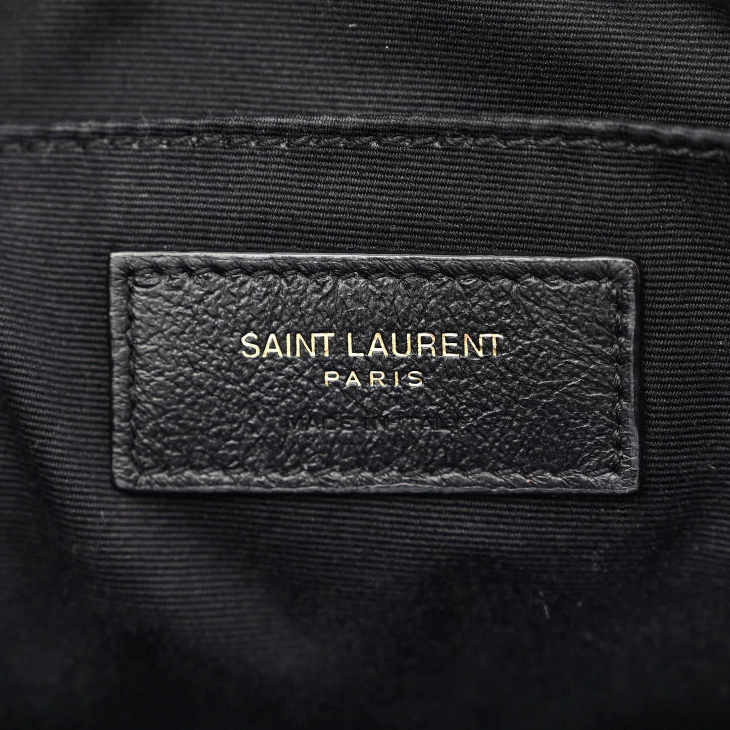 Calfskin Matelasse Monogram Lou Camera Bag Black