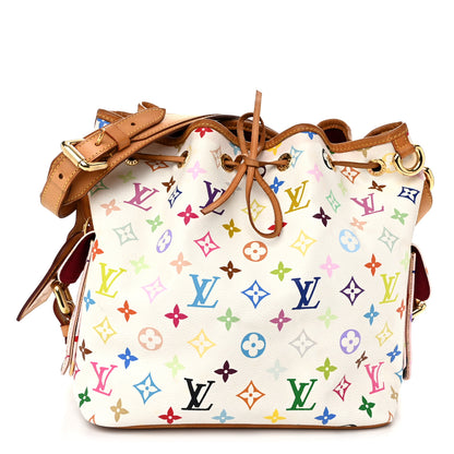Louis Vuitton Monogram Multicolor Petit Noe White 1 of 11
