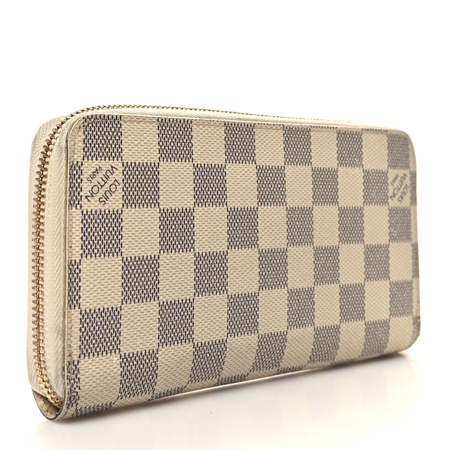 Louis Vuitton Damier Azur Zippy Wallet 3 of 10