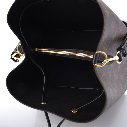 Louis Vuitton Monogram Neonoe MM Black 5 of 6