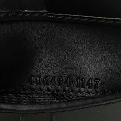 Gucci Vitello Bi-Fold Gomma Wallet Black 7 of 8