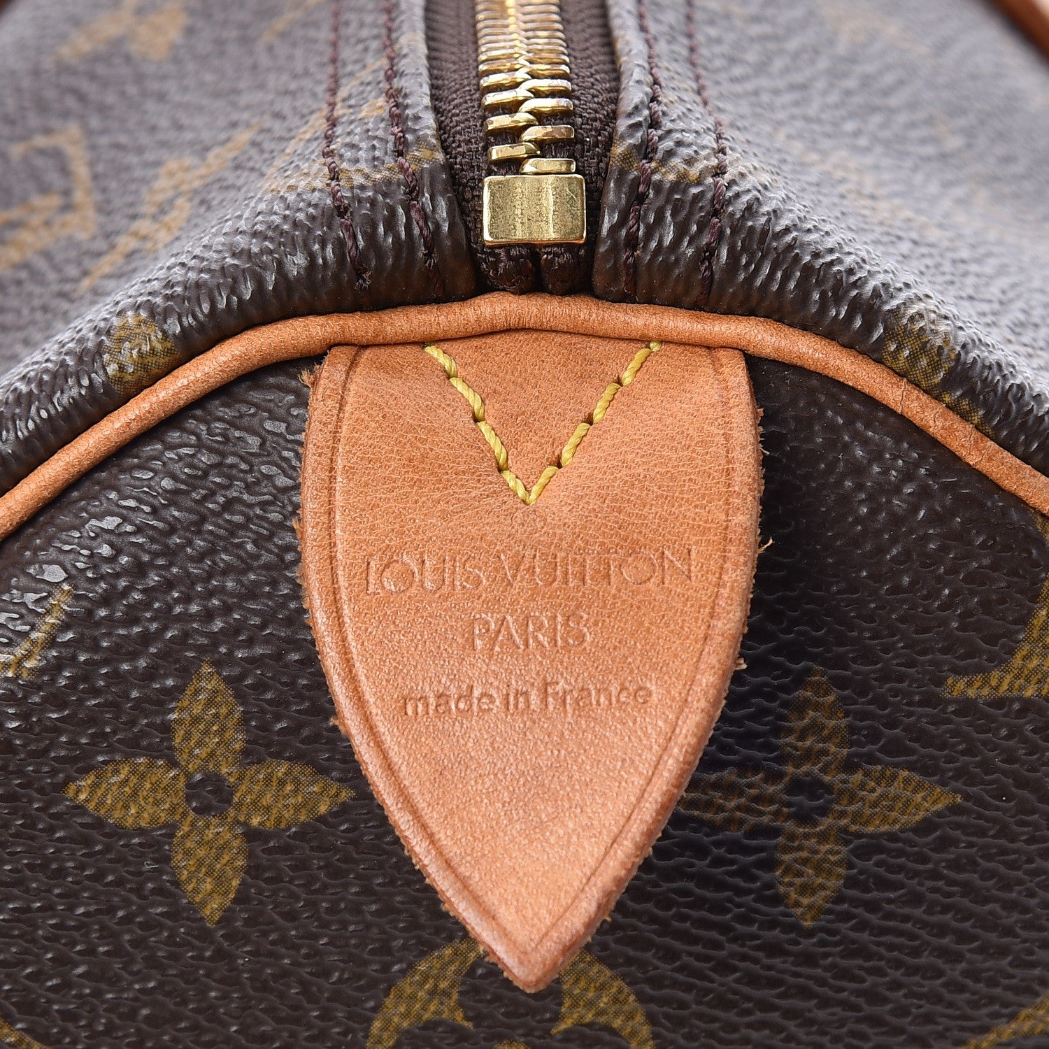 Louis Vuitton Monogram Speedy 35 8 of 8