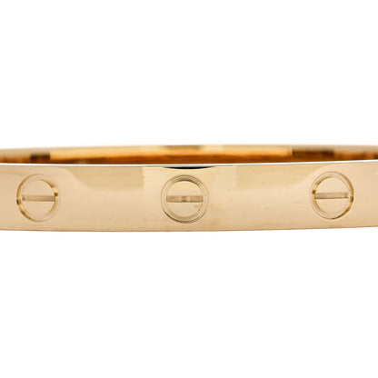 Cartier 18k Yellow Gold Love Bracelet 16 4 of 8