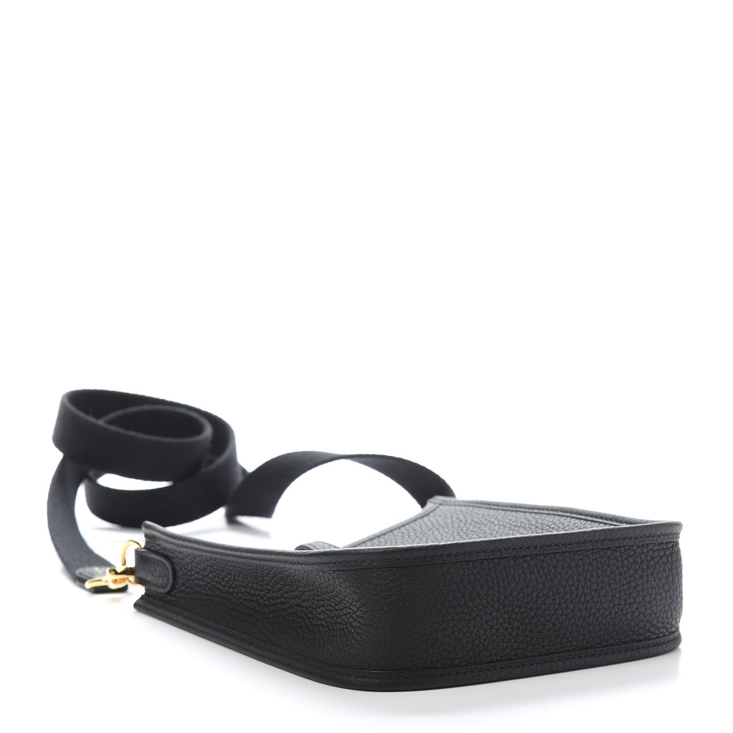 Hermes Taurillon Clemence Evelyne TPM Black 3 of 10