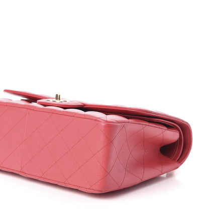 Chanel Caviar Quilted Jumbo Double Flap Dark Pink 11 of 12